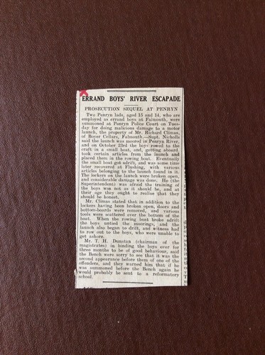B8c ephemera 1929 - b8c,