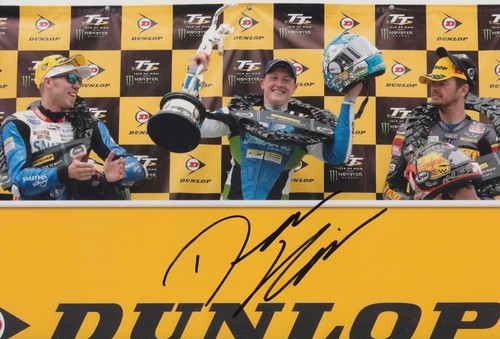 Dean harrison hand signed 12x8 - dean,