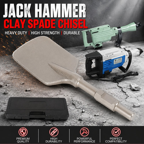 Hex clay spade scoop - hex,