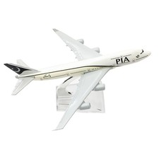 Alloy 1:400 16cm B747 Airlines PIA Airplane Model Plane Diecast Model Display