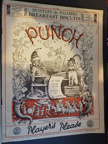 Wartime punch magazine october - magazine,