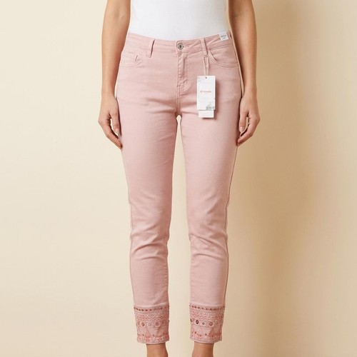 Size embroidered pink - size,