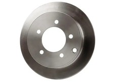 2x Brake disc solid 0 986 479 A41 BOSCH for MITSUBISHI LANCER VIII