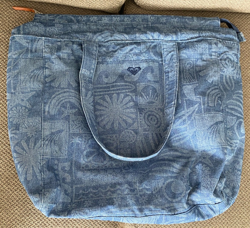 Roxy tote bag - blue, beach