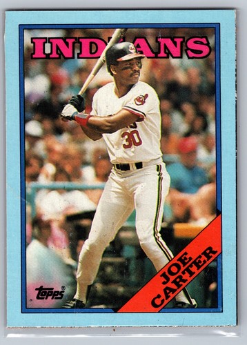 1988 topps box bottom - bottom, hand-cut