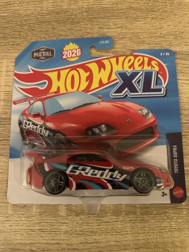 Hot wheels toyota supra - xl,