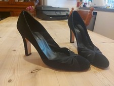 Black LK Bennett Heeled Shoes. Size 39