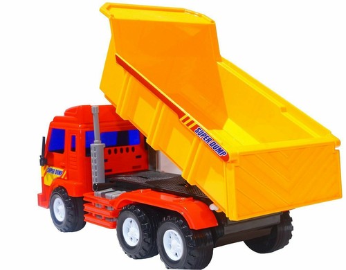 Tipper dump truck with - tipper/dump, lever