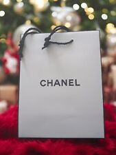 Chanel Black Logo White paper