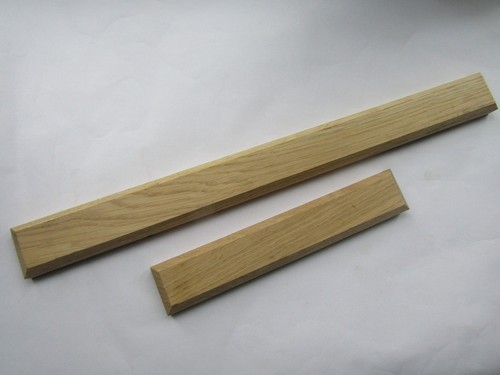 Solid oak slim coat - slim, rack