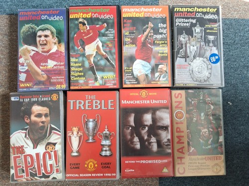 Manchester united vhs - 8,