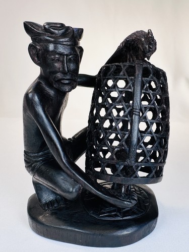 Vintage balinese hand carved - vintage,