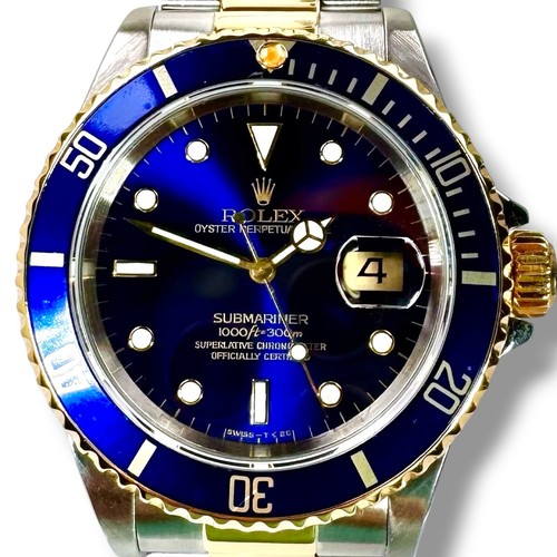 Blue dial rolex submariner - blue,