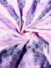 Vintage Floral Fabric 60s 70s