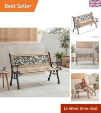 Cast Iron Rose Style Bench 3