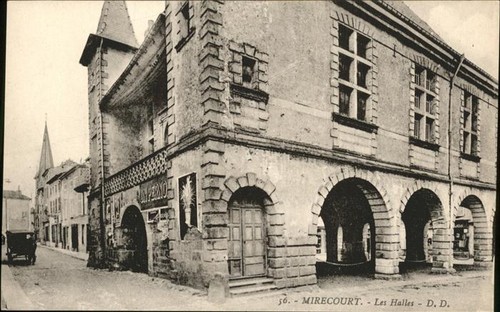 Mirecourt les halles - les,