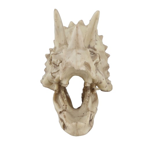 Resin dinosaur triceratops - —resin,