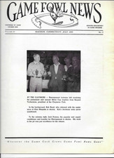Gamefowl News  Quality Magazine Devoted to Game Fowl july 1955