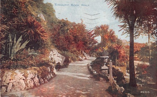 Postcard torquay rock walk - torquay,