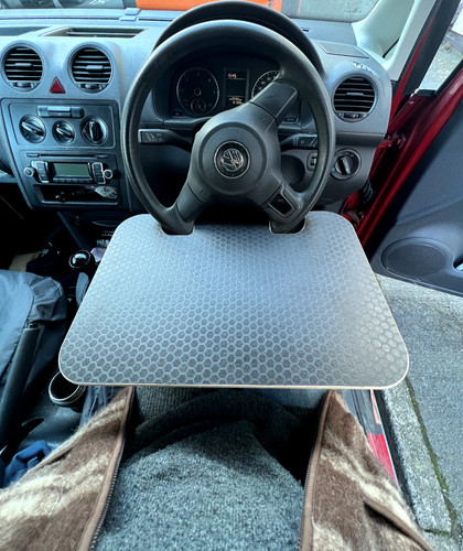 Steering wheel table - table, life