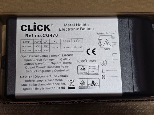Click lighting cg470 240v - lighting,