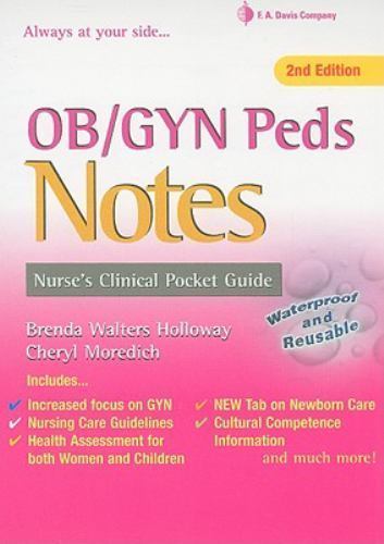 Gyn peds notes nurse s - ob/gyn, &