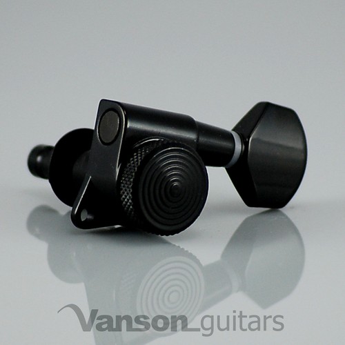 Black vanson locking tuners - black,