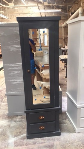 Handmade country mirror - country,