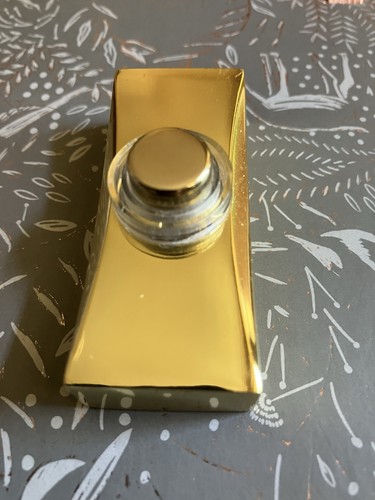 Polished brass new doorbell - polished,