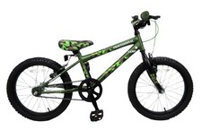 Professional Camo 18" Wheel Boys Kids Bike Camouflage  Army Green S/S Age 6 +