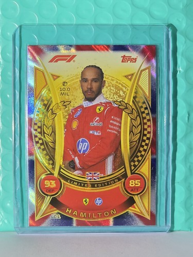 Lc1 lewis hamilton topps turbo - lewis,