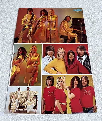 Abba 1978 pop poster swedish - 1978,
