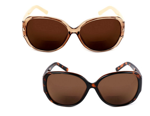 Womens oversized bifocal sun - womens,