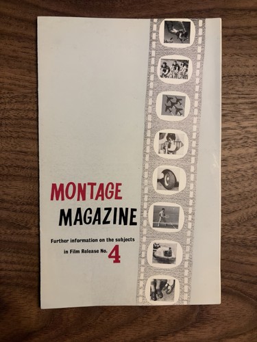 C1961 dunlop montage magazine - c1961,