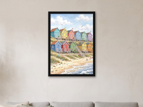Promenade beach huts - promenade,