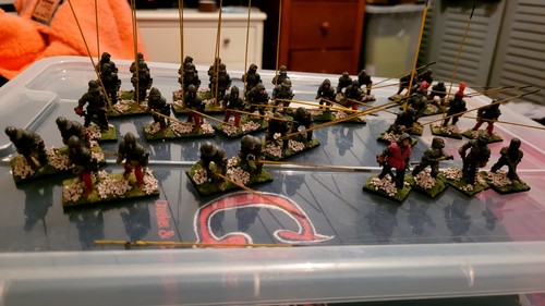 Front rank wargamea miniatures - rank,