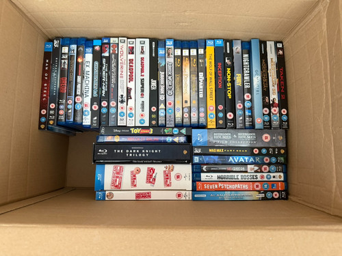 Blu ray dvd movies - dvd, job