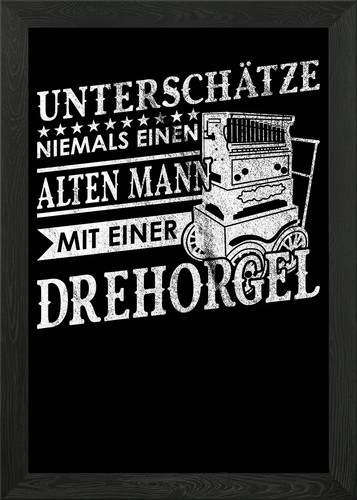 Barrel organ musicians - musicians, framed