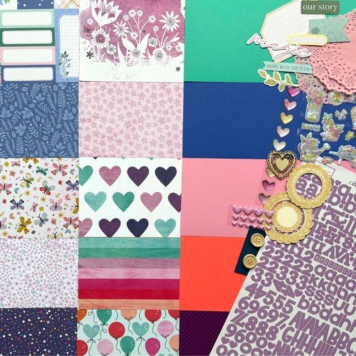 Scrappyroo scrapbook kit - scrapbook,