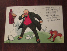 Comic Tom Browne Postcard