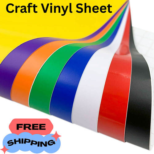 Matte self adhesive craft - matte, self-adhesive