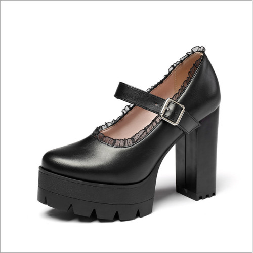 Women block high heel platform - women,