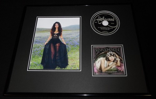 Selena gomez signed - signed, framed
