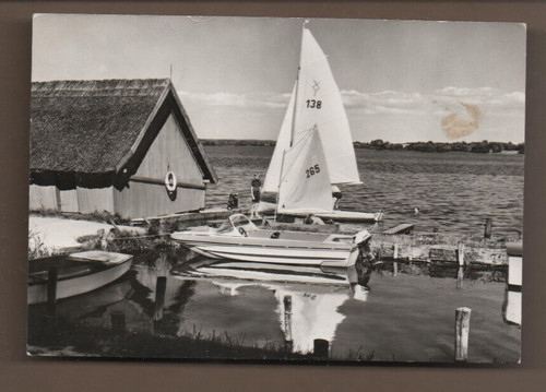 Postcard gdr sternberg lake - gdr-sternberg-lake,