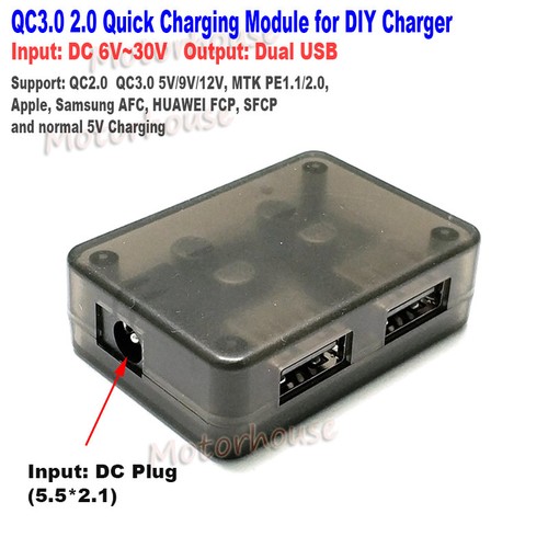 Qc3 dual usb - dual, quick