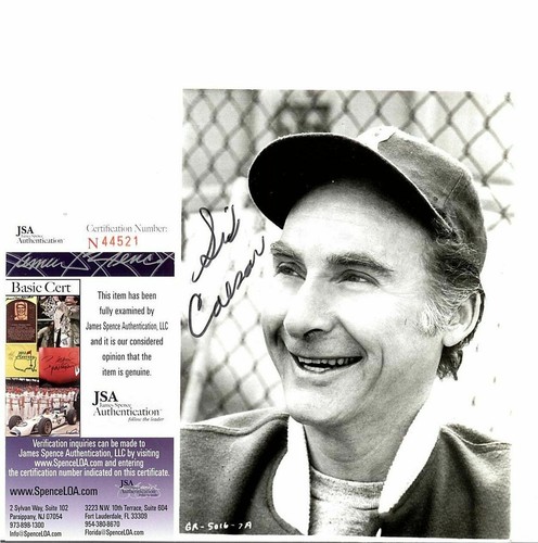 Sid caear signed - signed, jsa