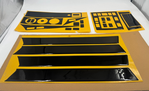 Interior dash trim kit 3d - trim, 3m