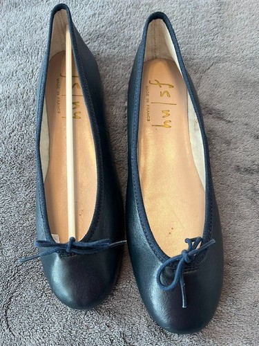 New box french sole navy - new,