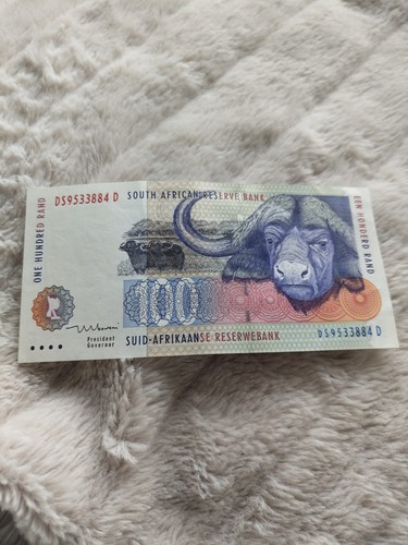 South african bank - 100, rand