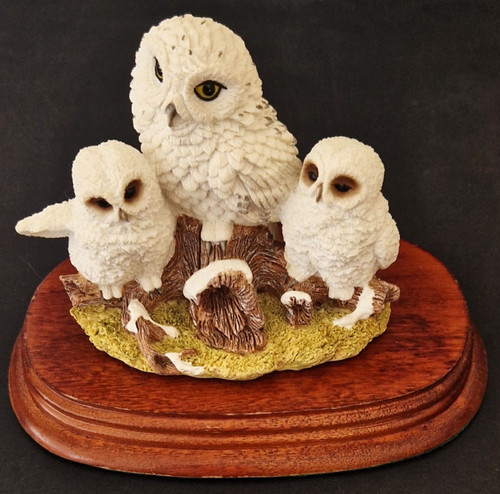 Vintage leonardo snowy owl - snowy,